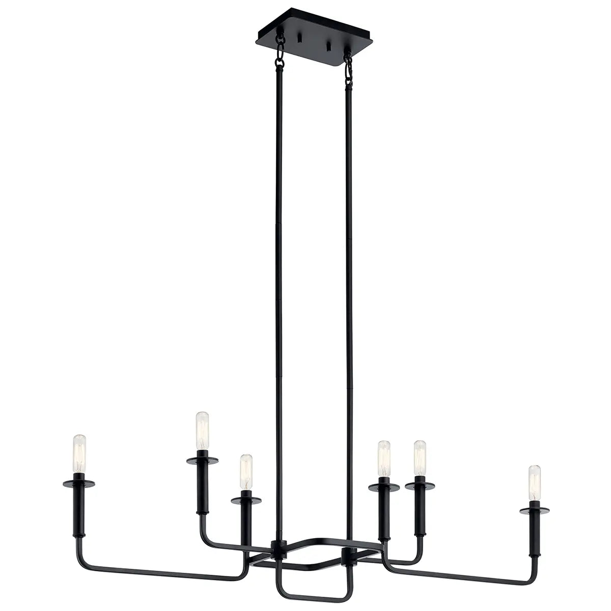 Alden Linear Chandelier 6Lt