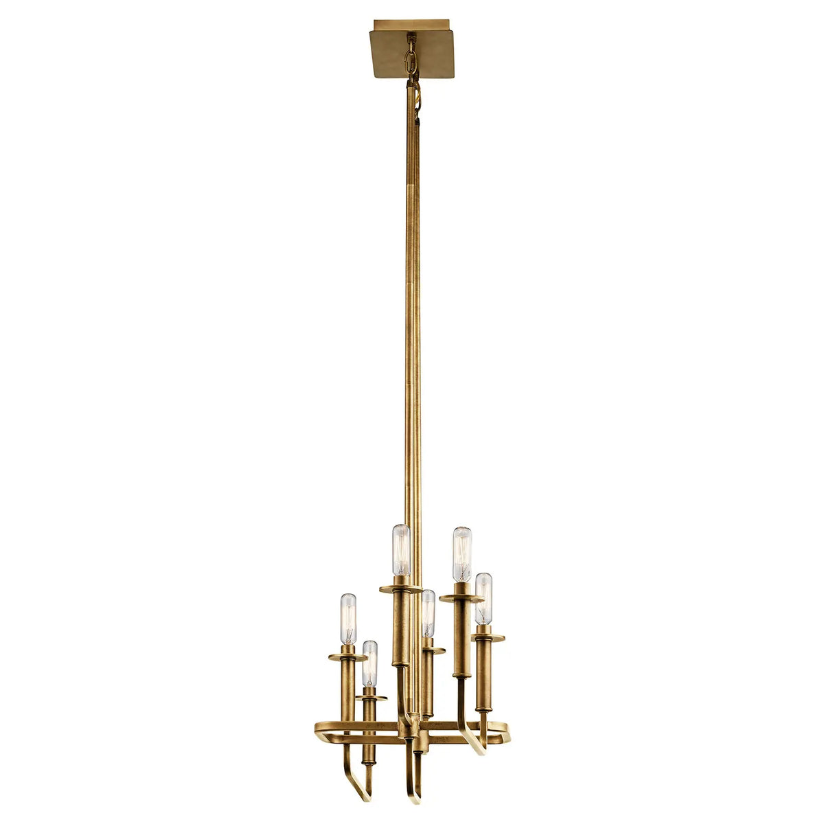 Alden Linear Chandelier 6Lt