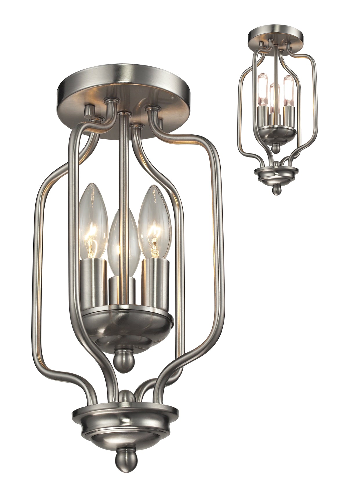Cardinal 3 Light Flush Mount