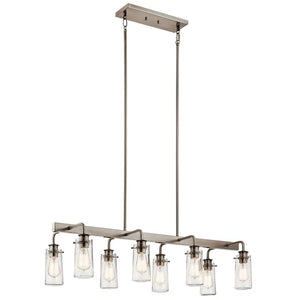 Braelyn Linear Chandelier 8Lt