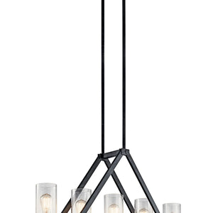 Colerne Linear Chandelier 8Lt