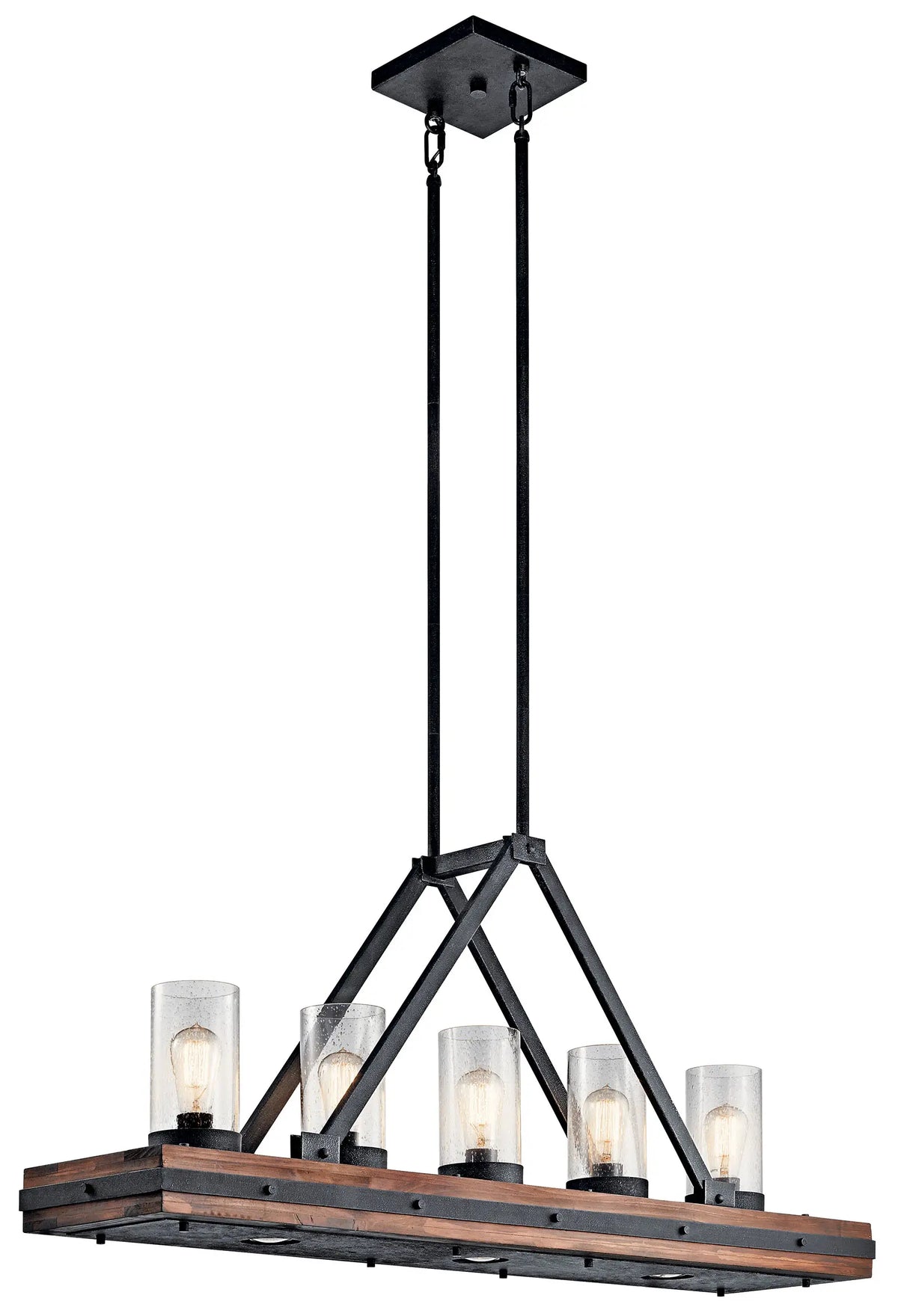 Colerne Linear Chandelier 8Lt