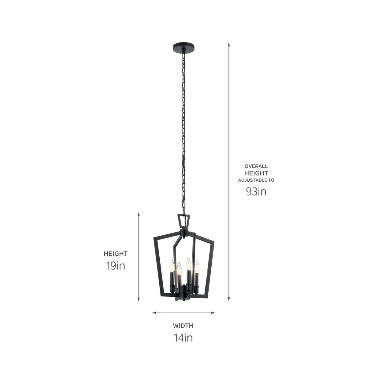 Abbotswell Pendant 4Lt