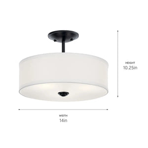 Shailene Semi Flush 3Lt