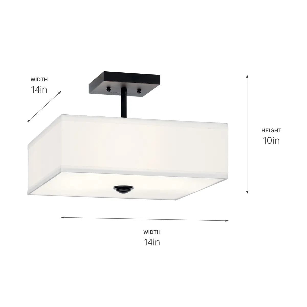 Shailene Semi Flush 3Lt
