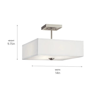 Shailene Semi Flush 3Lt