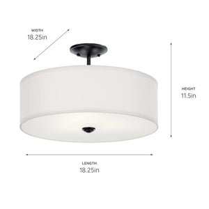 Shailene Semi Flush 3Lt