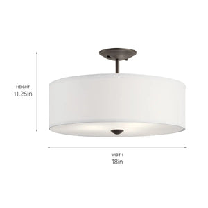 Shailene Semi Flush 3Lt