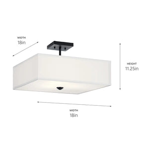 Shailene Semi Flush 3Lt