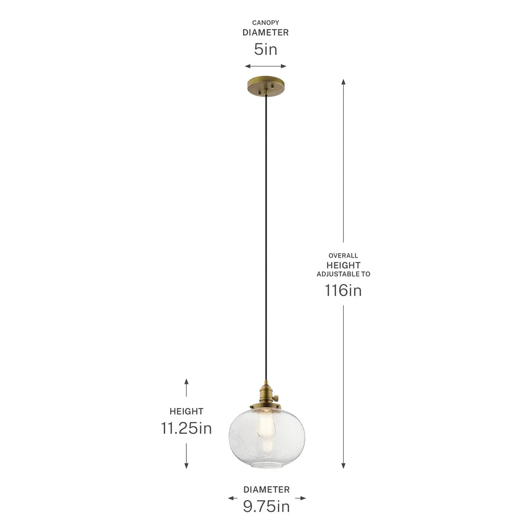 Avery Mini Pendant 1 Lt