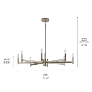 Erzo Chandelier 8Lt