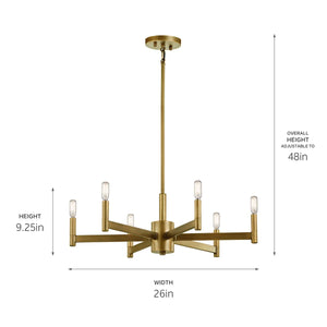 Erzo Chandelier 6Lt