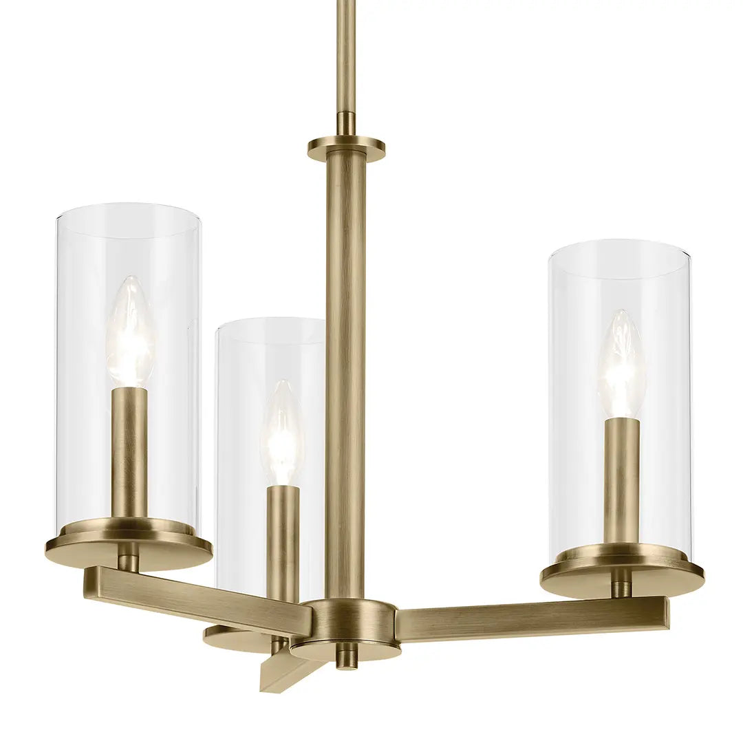 Crosby Chandelier/Semi Flush 3Lt