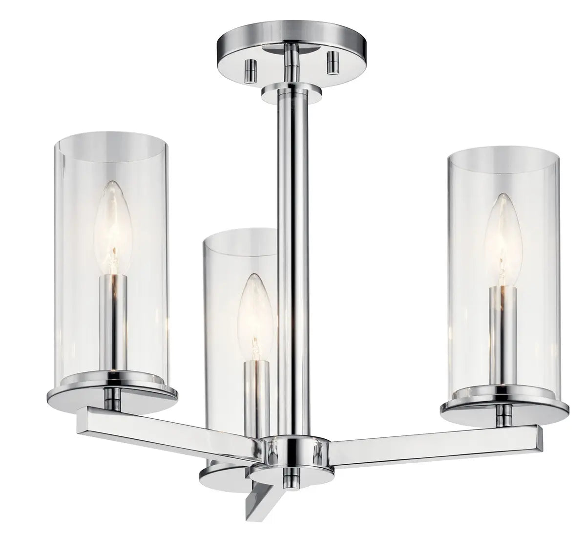 Crosby Chandelier/Semi Flush 3Lt