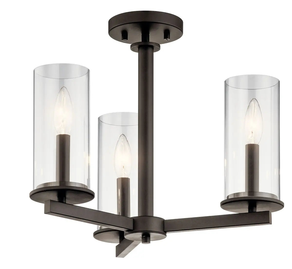 Crosby Chandelier/Semi Flush 3Lt