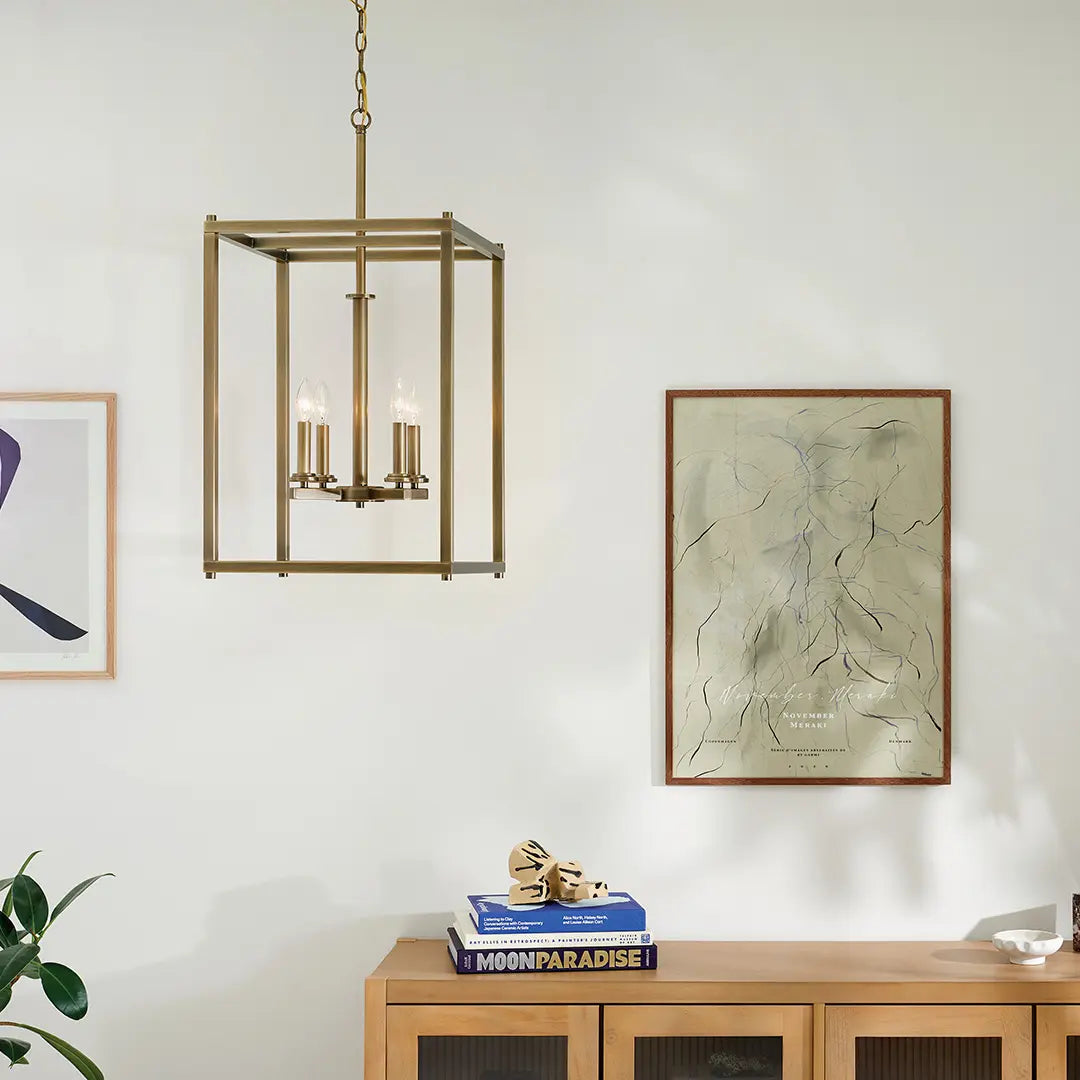 Crosby Foyer Pendant 4Lt