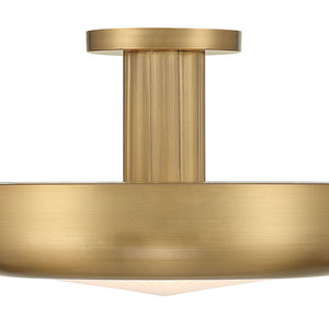 Macey 16" Integrated LED Semi-Flush Mount