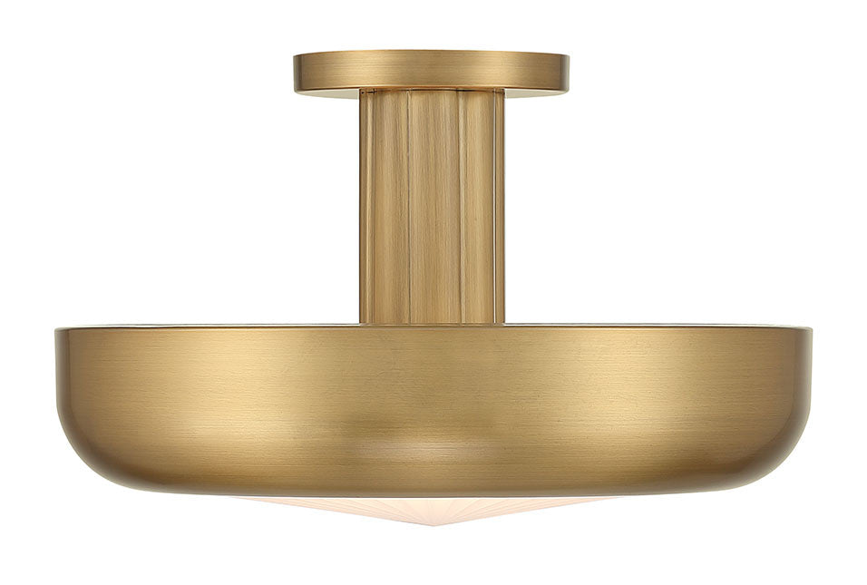 Macey 16" Integrated LED Semi-Flush Mount