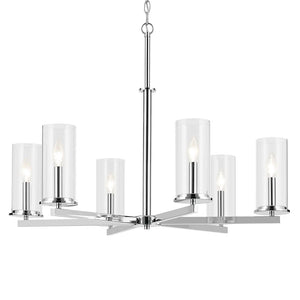 Crosby Chandelier 6Lt