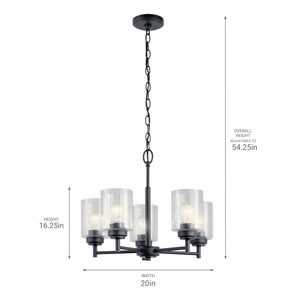 Winslow Chandelier 5Lt