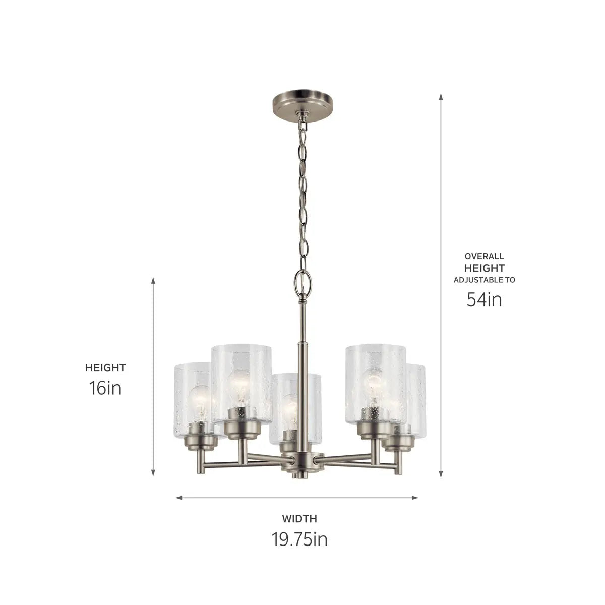 Winslow Chandelier 5Lt