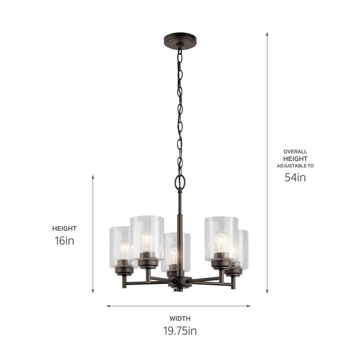 Winslow Chandelier 5Lt