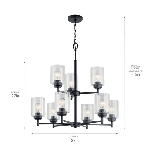Winslow Chandelier 9Lt