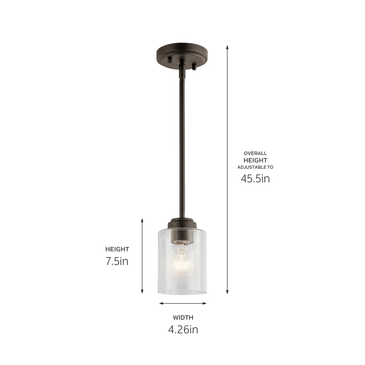 Winslow Mini Pendant 1Lt
