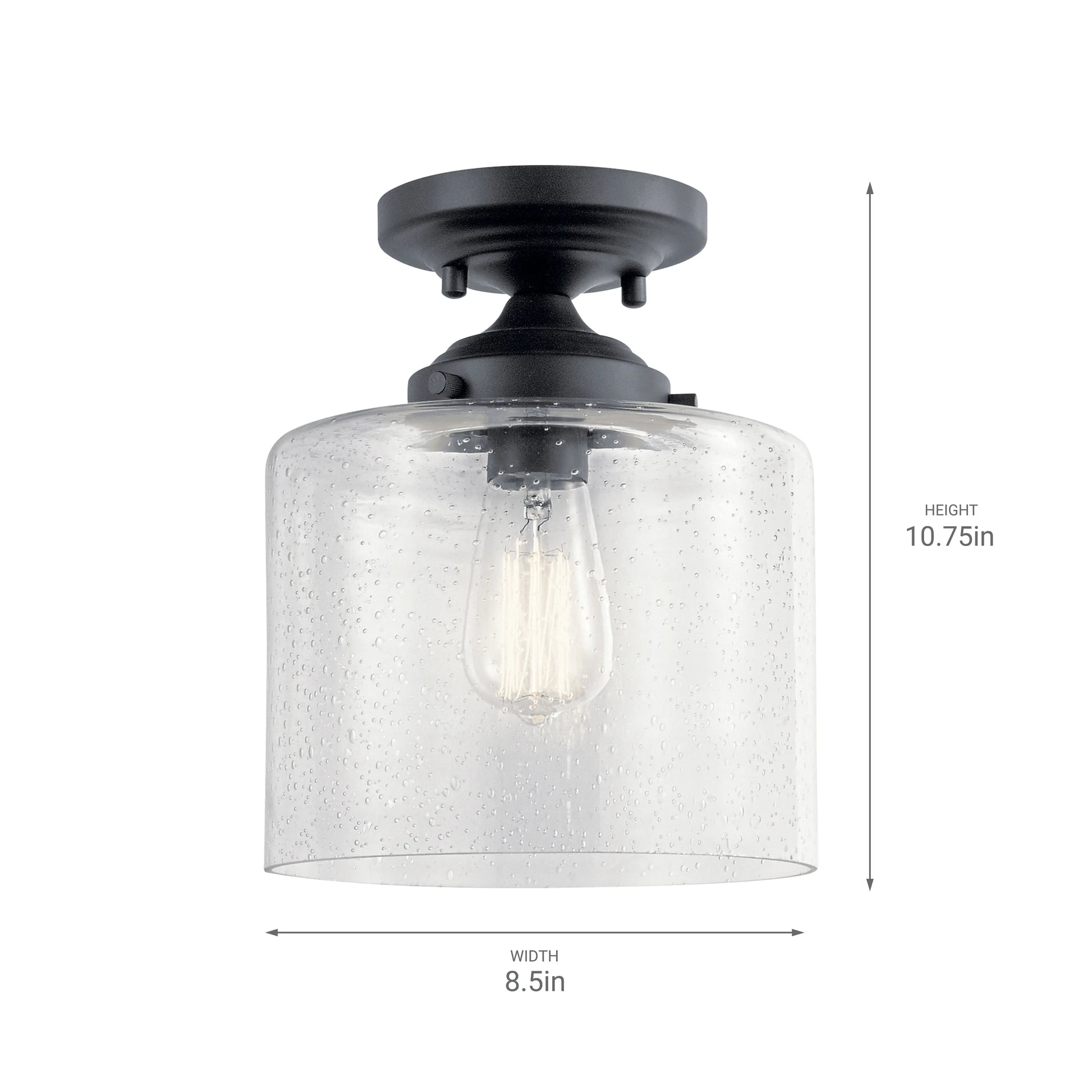 Winslow Semi Flush 1Lt