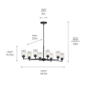 Winslow Chandelier 8LT