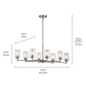 Winslow Chandelier 8LT