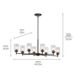Winslow Chandelier 8LT
