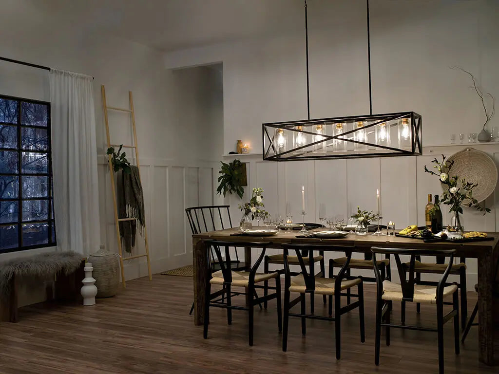 Moorgate Linear Chandelier 7Lt