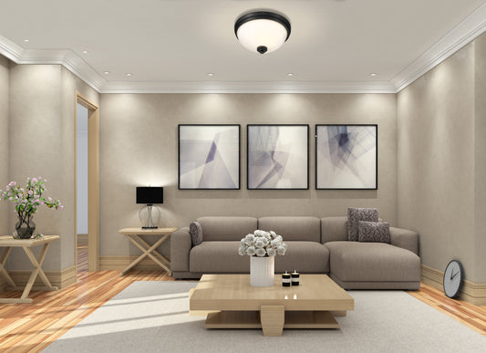 Ashton 3 Light Flush Mount