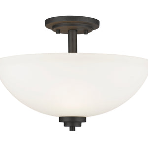 Ashton 3 Light Semi Flush Mount