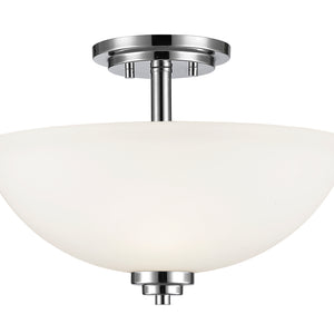 Ashton 3 Light Semi Flush Mount