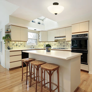 Ashton 3 Light Semi Flush Mount