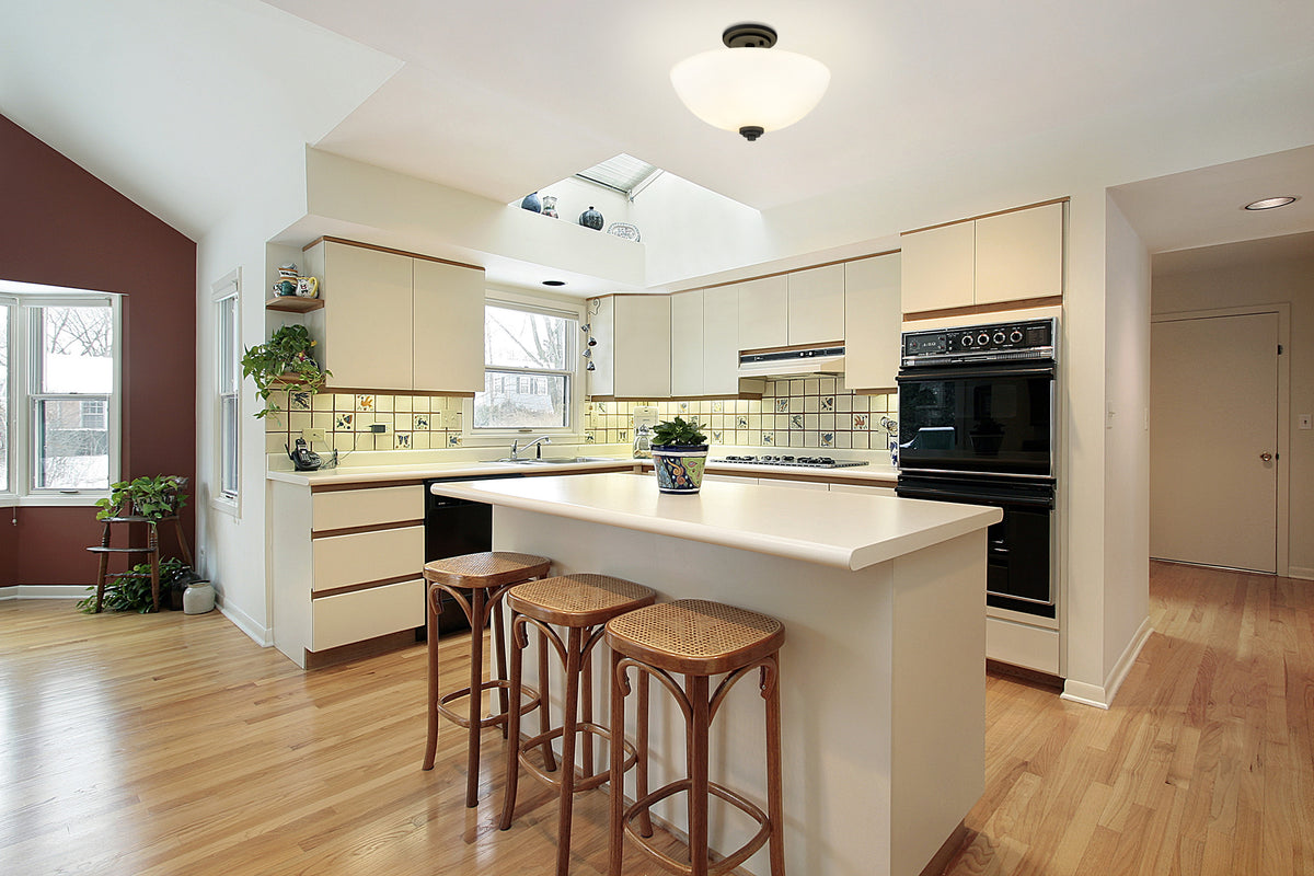 Ashton 3 Light Semi Flush Mount