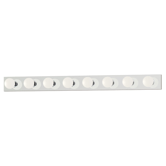 Essentials 8-Light Bath Vanity Strip Light