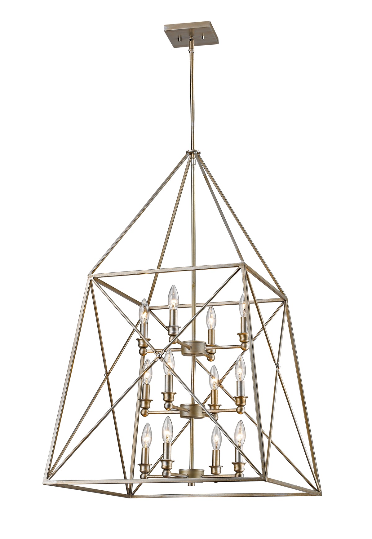 Trestle 12 Light Chandelier