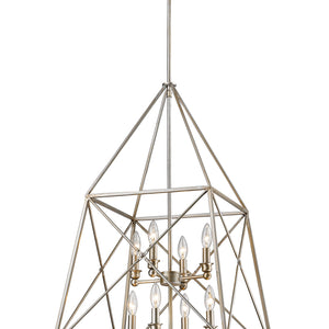 Trestle 8 Light Chandelier