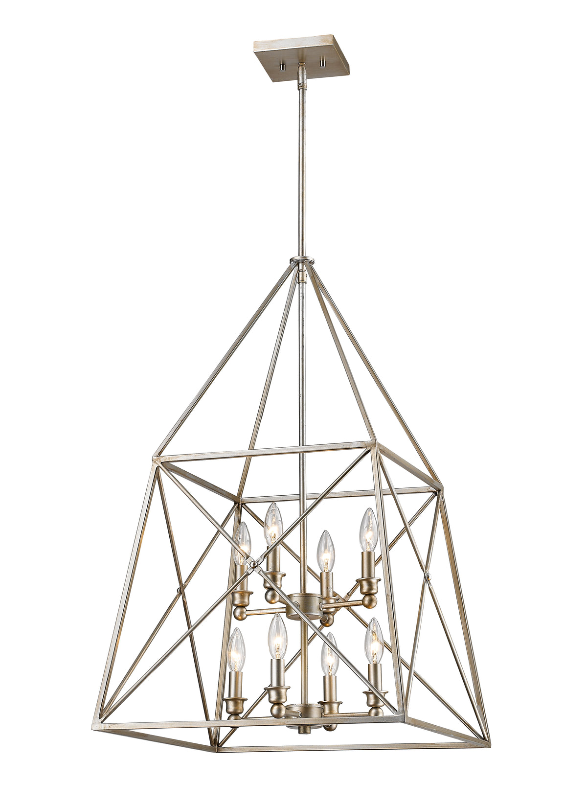 Trestle 8 Light Chandelier