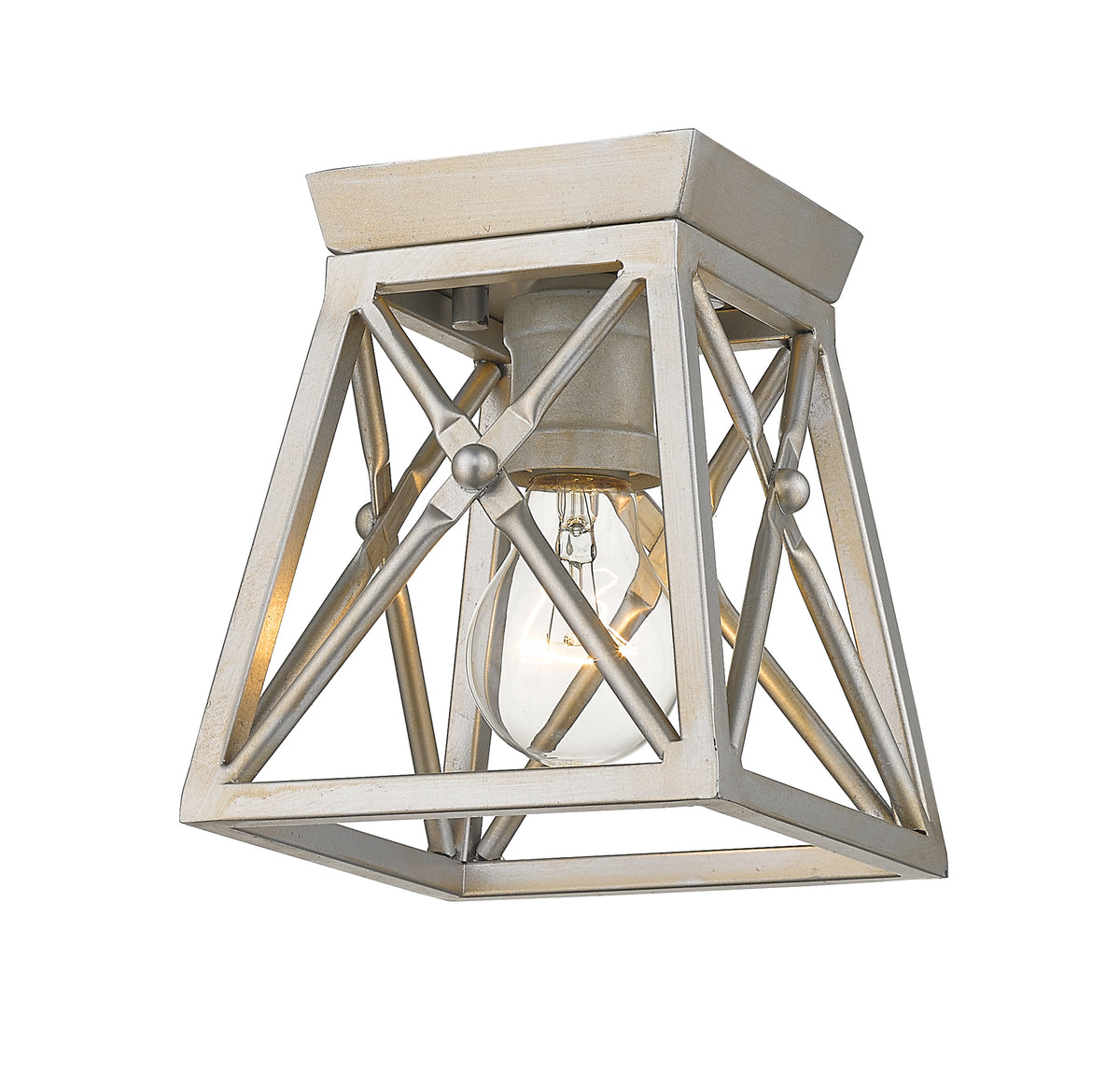 Trestle 1 Light Flush Mount