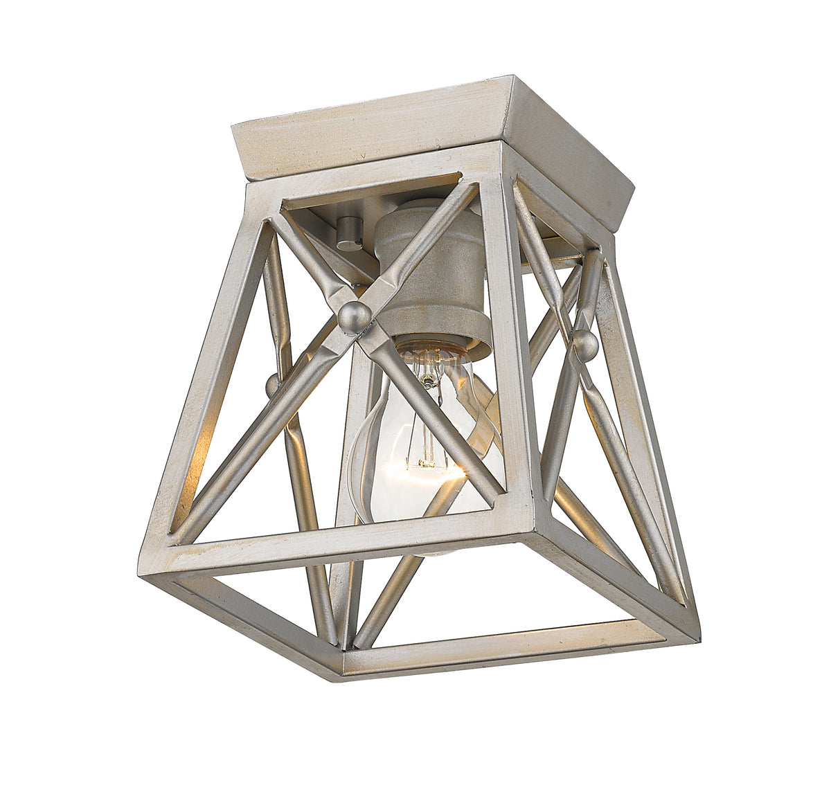Trestle 1 Light Flush Mount