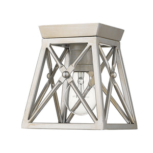 Trestle 1 Light Flush Mount