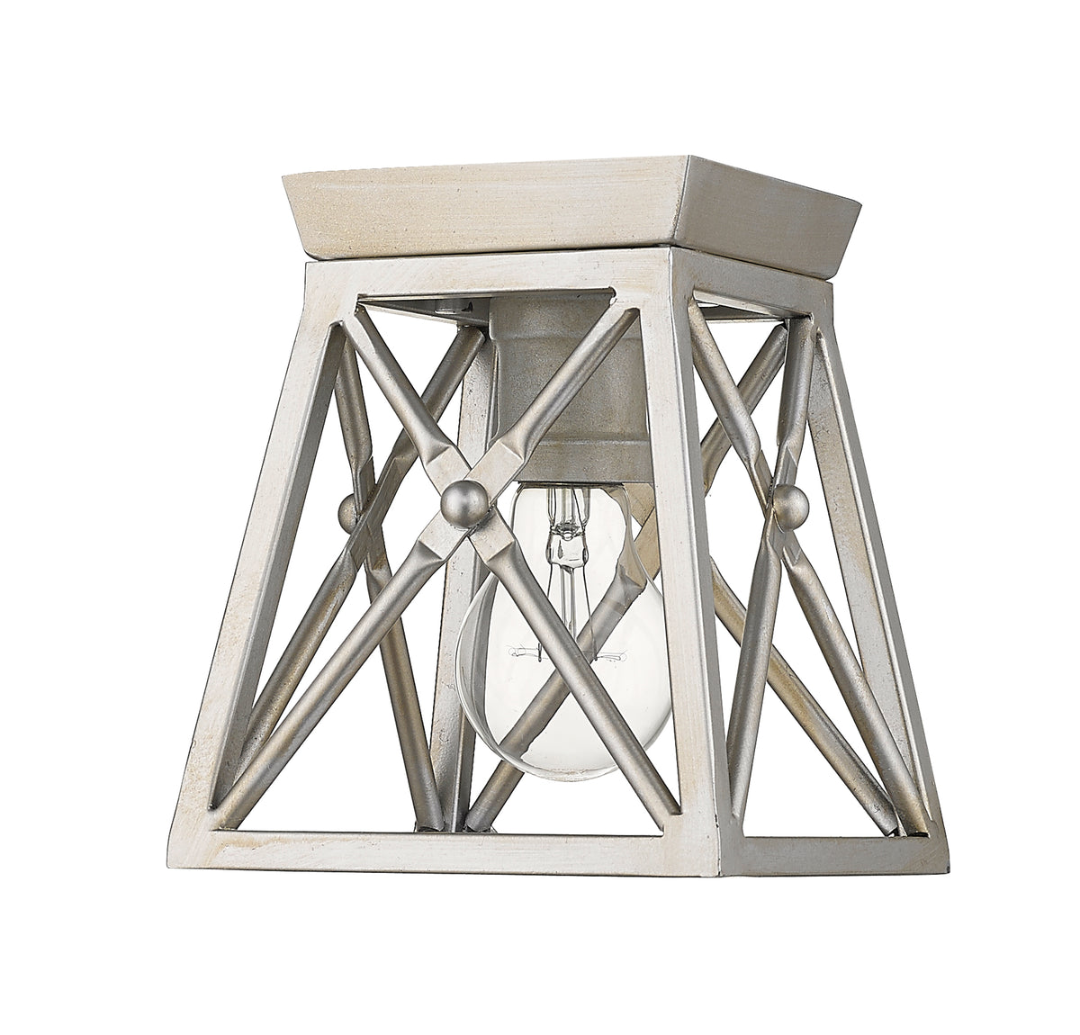 Trestle 1 Light Flush Mount