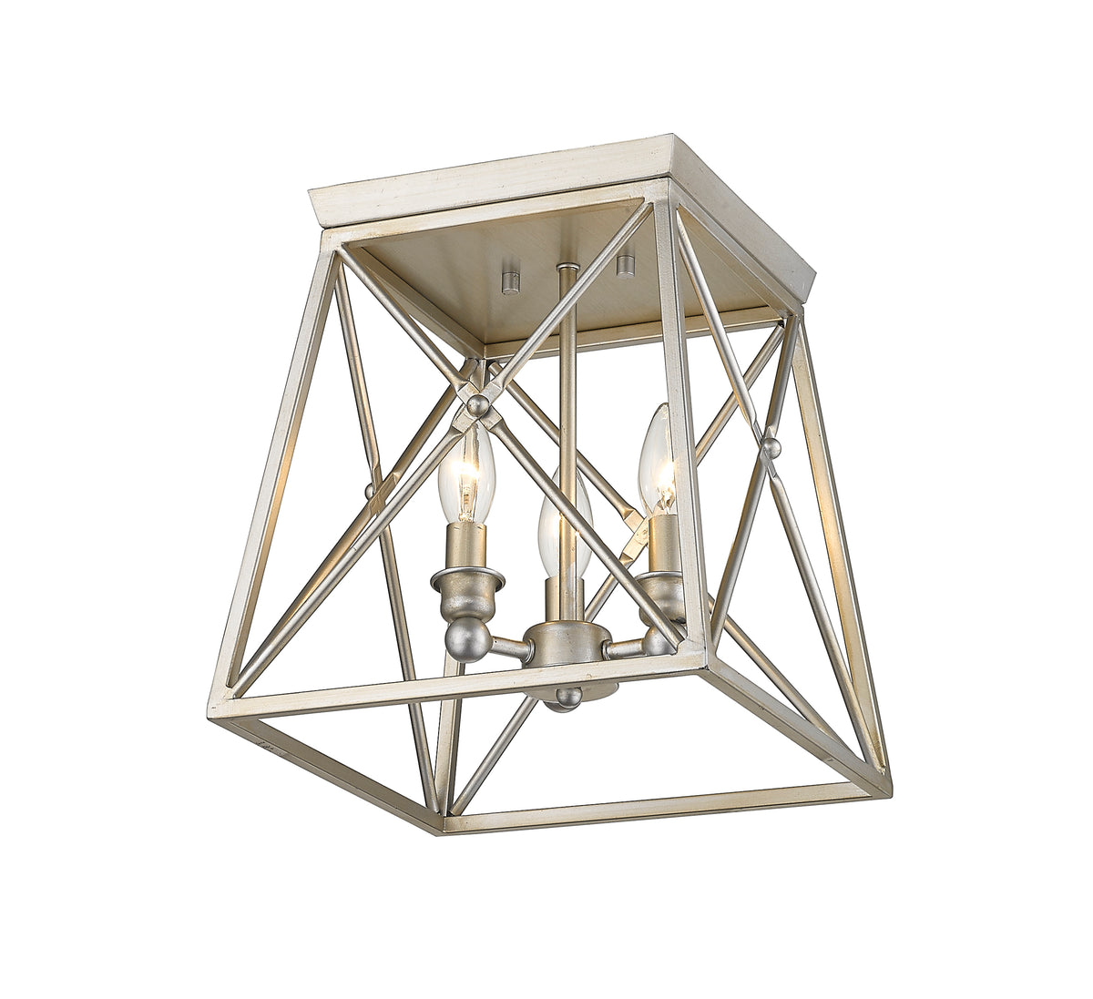 Trestle 3 Light Flush Mount