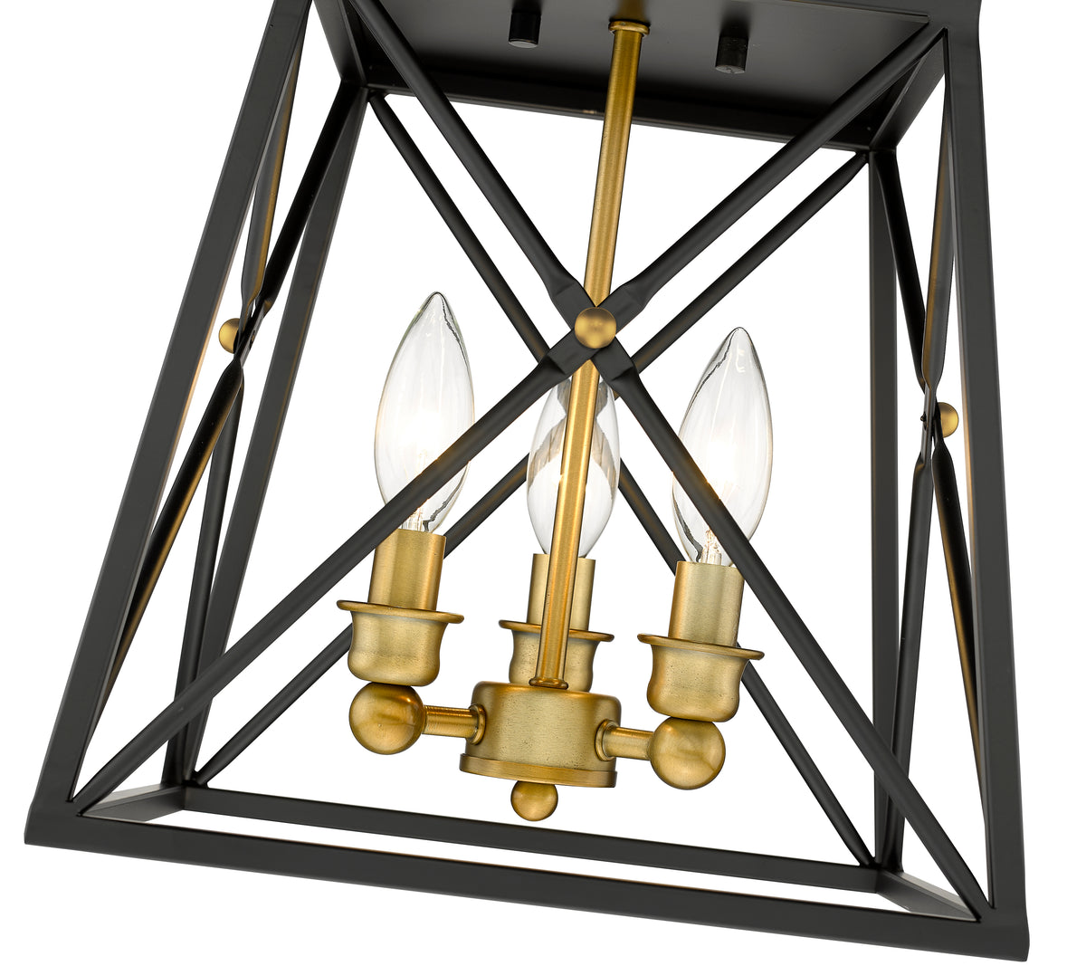 Trestle 3 Light Flush Mount