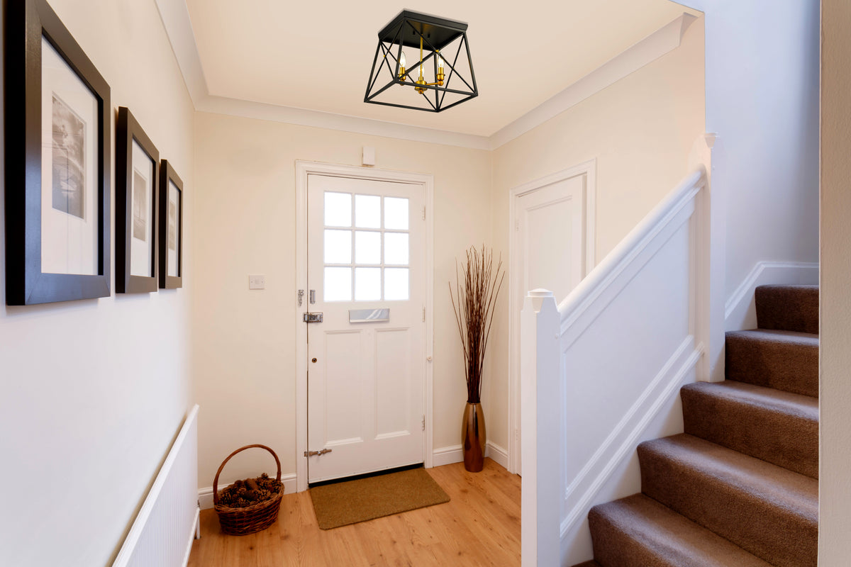 Trestle 3 Light Flush Mount
