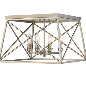 Trestle 4 Light Flush Mount